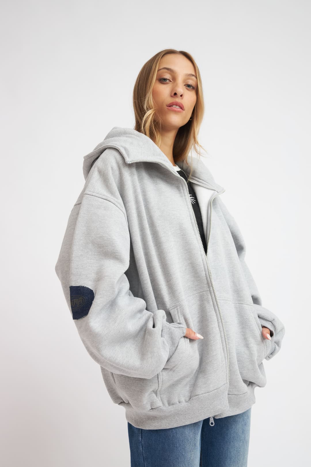 Zip Hoodie DROP 002 - Gris