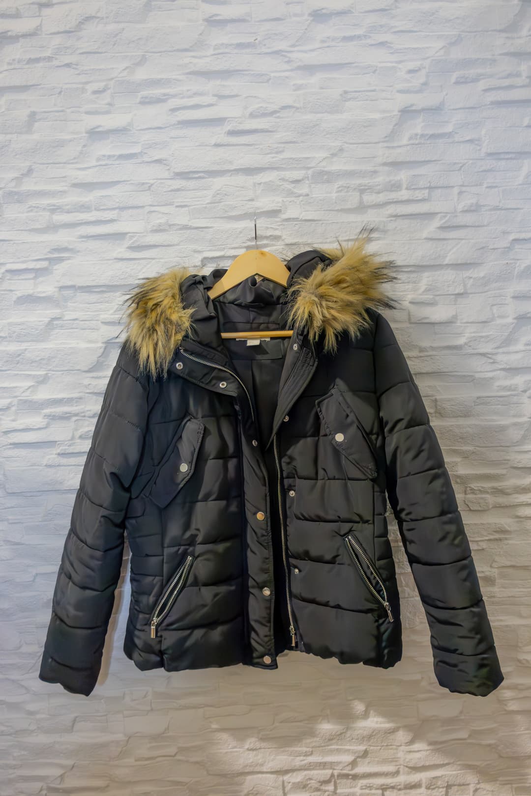 Campera H&M negra