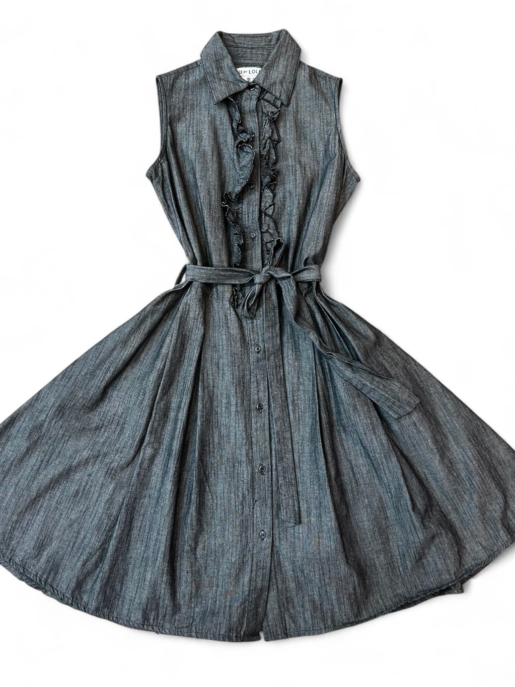 Vestido acampanado noventero