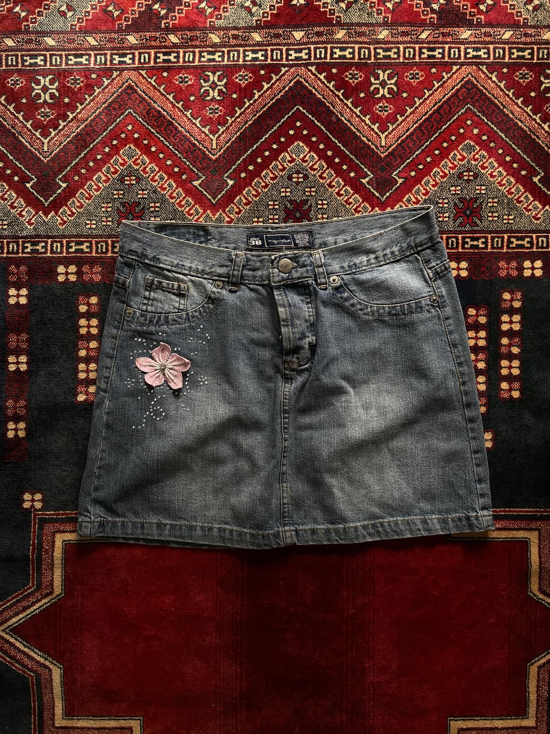 Pollera de jean vintage